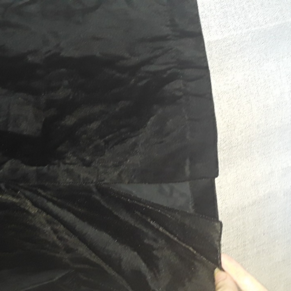 Vintage Scott McClintock Black Velvet Dress Size 6 ☆NWT☆ - Picture 4 of 6